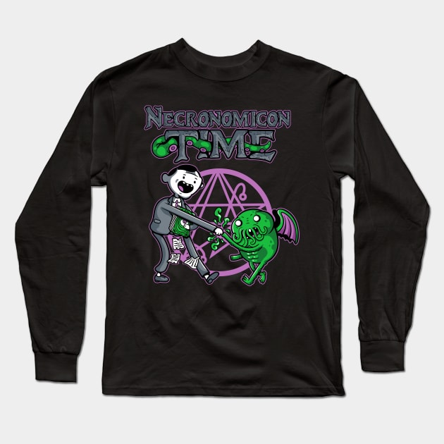 NecroTime Long Sleeve T-Shirt by demonigote